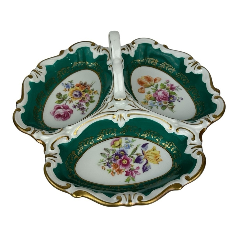 JLMenau German Section Dish with Handle Vintage
